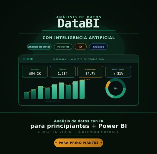 Analisis de datos con IA para principiantes + POWER BI